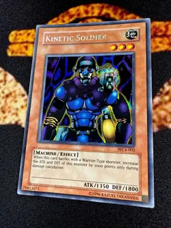 🔥YUGIOH • KINETIC SOLDIER • PRISMATIC SECRET RARE • WC4-002 • PROMO • VLP🔥 - Image 3