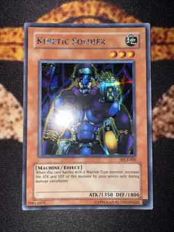 🔥YUGIOH • KINETIC SOLDIER • PRISMATIC SECRET RARE • WC4-002 • PROMO • VLP🔥 - Image 5