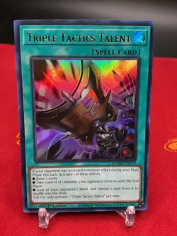 Triple Tactics Talent BLMM-EN170 Yugioh Battles of Legend: Monster Mayhem LP - Image 1