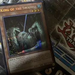 Yugioh! King of the Swamp (PSR) SBC2-ENI23 1st Edition Prismatic Secret Rare - Image 4