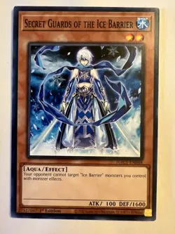 Secret Guards of the Ice Barrier - HAC1-EN048 Yugioh Hidden Arsenal 1st Ed NM - Image 1