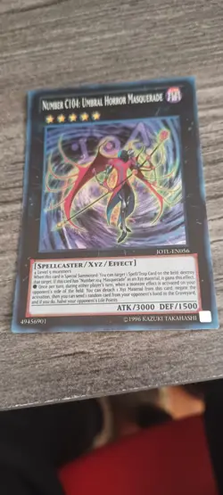 1x yugioh Number C104: Umbral Horror Masquerade - Image 1