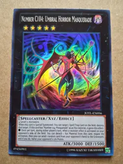 1x yugioh Number C104: Umbral Horror Masquerade - Image 2