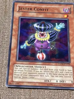 Yugioh Jester Confit ANPR-EN009 Super Rare Unlimited Edition Lightly Played LP - Image 2