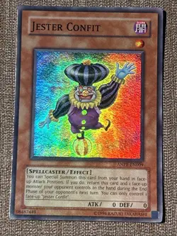 Yugioh Jester Confit ANPR-EN009 Super Rare Unlimited Edition Lightly Played LP - Image 1