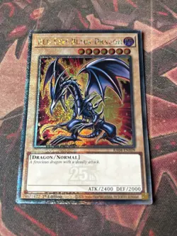 Yugioh RA04-EN109 Red Eyes Black Dragon 1st Edition Quarter Century QCR NM - Image 1
