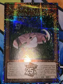 Danger!U TsuchinokoU RA04-EN027 Yugioh Quarter Century Secret Rare Stampede - Image 1