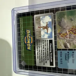 Digimon Upper Deck 1999 #24 Meramon Foil Card - Image 5