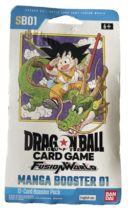 Dragon Ball Super Fusion World Card Game: Manga Booster Pack SB01 Eng - Image 1