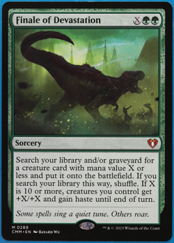Finale of Devastation Commander Masters NM Mythic Rare CARD (499152) ABUGames - Image 1