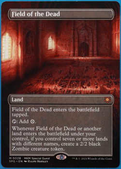 Field of the Dead Special Guests NM Extended / Full Art CARD (499148) ABUGames - Image 1