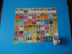 57 POKEMON CARDS & PORTABLE CARD CASE -"Cards in Excellent Condition" US Seller - Image 2
