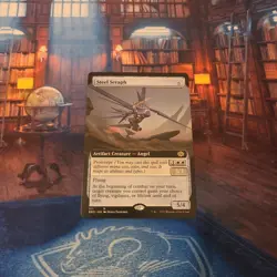 Steel Seraph (Extended Art) - The Brothers' War (BRO) MTG TCG NM - Image 1