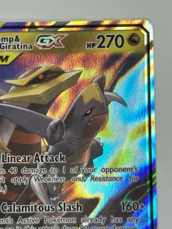 Garchomp & Giratina GX 146/236 Sm-Unified Minds Holo Pokemon Card Mint/near mint - Image 4