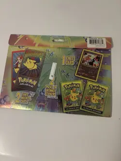 Pokemon Entei Promo Card Pack W Stickers And 2 Giant Holo Cards Extremely Rare - Image 2