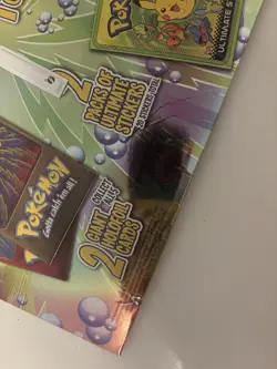 Pokemon Entei Promo Card Pack W Stickers And 2 Giant Holo Cards Extremely Rare - Image 4