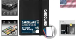 Durable Black Trading Card Album: Side-Loading 9 Pocket, Collect and Organize - Image 2
