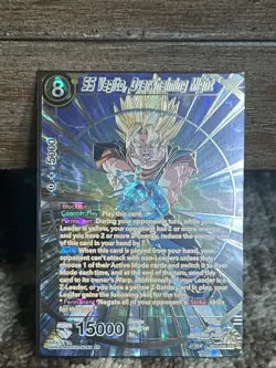Dragon Ball Super Card Game SS Vegito, Overwhelming Might NM - Image 1
