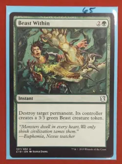 MTG Beast Within Commander 2019 157/302 Regular Uncommon - Image 1