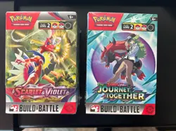 2 Pokemon Trading Card Game (TCG) products; Build And Battle - Image 2