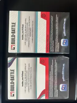 2 Pokemon Trading Card Game (TCG) products; Build And Battle - Image 3
