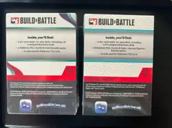 2 Pokemon Trading Card Game (TCG) products; Build And Battle - Image 4