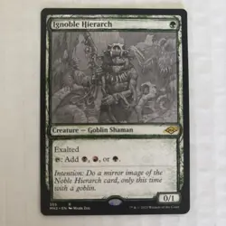1x Ignoble Hierarch - Showcase - NM-Mint, English Modern Horizons 2 MTG Mag - Image 1