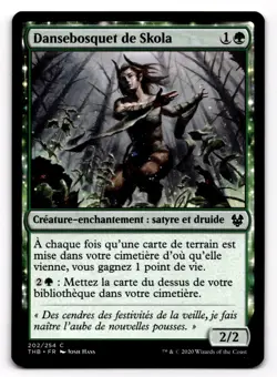 MTG Skola Grovedancer 202 THB Theros Beyond Death French Dansebosquet de Skola - Image 1