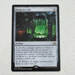 Magic The Gathering BRAIN IN A JAR 252/297 Rare Innistrad Remastered MTG - Image 1