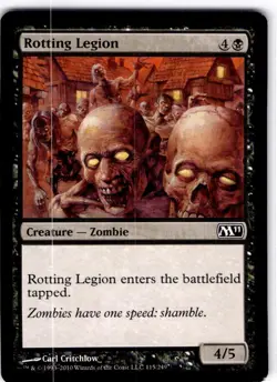 MTG Rotting Legion Magic 2011 (M11) Common #115 - Image 1