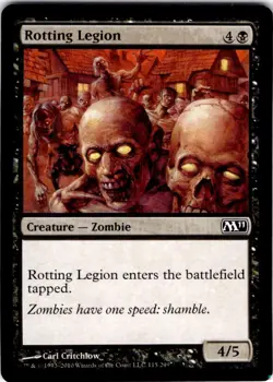 MTG Rotting Legion Magic 2011 (M11) Common #115 - Image 1
