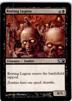 MTG Rotting Legion Magic 2011 (M11) Common #115 - Image 1