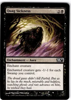 MTG Quag Sickness Magic 2011 (M11) Common #111 - Image 1