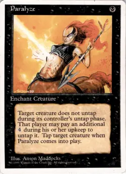MTG Paralyze Summer Magic #121 - Image 1