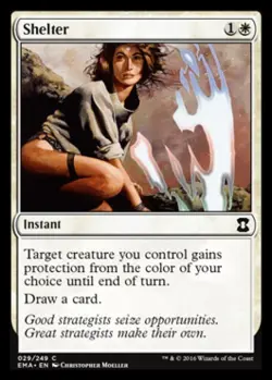 Shelter -Foil Light Play MTG Eternal Masters - Image 1
