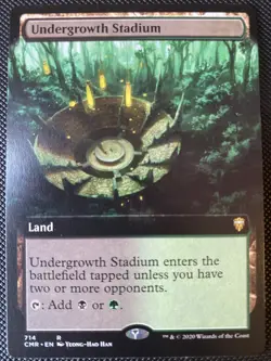 English - MTG Undergrowth Stadium - Extended Art - Commander Legends - Image 1