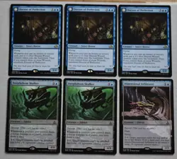 MTG Lot 3x Docent of Perfection & 3x Deepfathom Skulker Rare Blue Eldrazi - Image 2