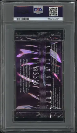 2022 POKEMON INTERNATIONAL TRICK OR TRADE FOIL PACK PSA 9 - Image 2