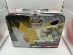 Pokemon 25th Anniversary Celebrations Treasure Chest Lunchbox Tin Factory SEALED - Image 1