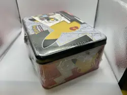 Pokemon 25th Anniversary Celebrations Treasure Chest Lunchbox Tin Factory SEALED - Image 3