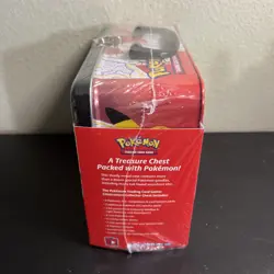 Pokemon 25th Anniversary Celebrations Treasure Chest Lunchbox Tin Factory SEALED - Image 3