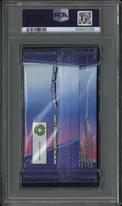 2021 POKEMON INT'L 25TH ANNIVERSARY MCDONALD'S COLLECTION PAPER PACK PSA 9 - Image 2