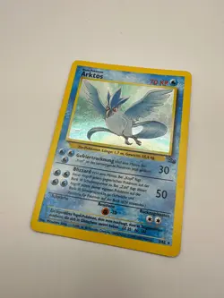 Pokemon Karte TCG Arktos 2/62 Fossil Holo Rare Vintage WOTC LP Deutsch - Image 2