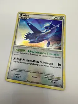 Pokemon Karte TCG Latios HGSS11 Black Star Promo Holo Vintage LP Deutsch - Image 2