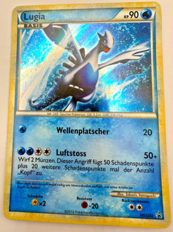 Pokemon Karte TCG Lugia HGSS02 Black Star Promo Holo Vintage EX Deutsch - Image 1