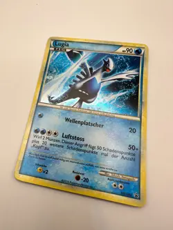 Pokemon Karte TCG Lugia HGSS02 Black Star Promo Holo Vintage EX Deutsch - Image 2