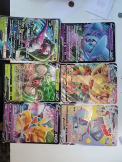 Pokemon Jumbo Cards Lot 6 Cards - Image 1