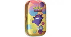 New Sealed POKEMON 151 Mini Tin GENGAR + POLIWAG - 2 Booster Packs - Small Dent - Image 2