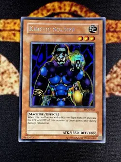 🔥YUGIOH • KINETIC SOLDIER • PRISMATIC SECRET RARE • WC4-002 • PROMO • LP🔥 - Image 1