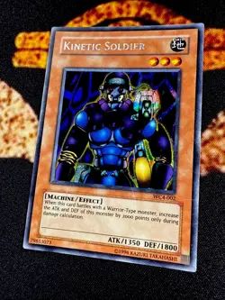 🔥YUGIOH • KINETIC SOLDIER • PRISMATIC SECRET RARE • WC4-002 • PROMO • LP🔥 - Image 3